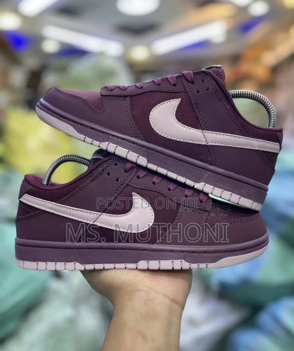 Nike Sb Dunk Low Burgundy Crush Size 37-45