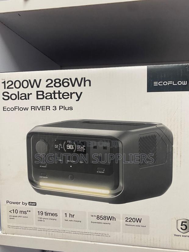 River 3 Plus Ecoflow Portable Power Station - thumbnail 2