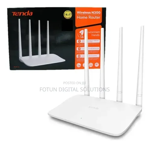 Tenda Router F6 2.4ghz With 4antennas