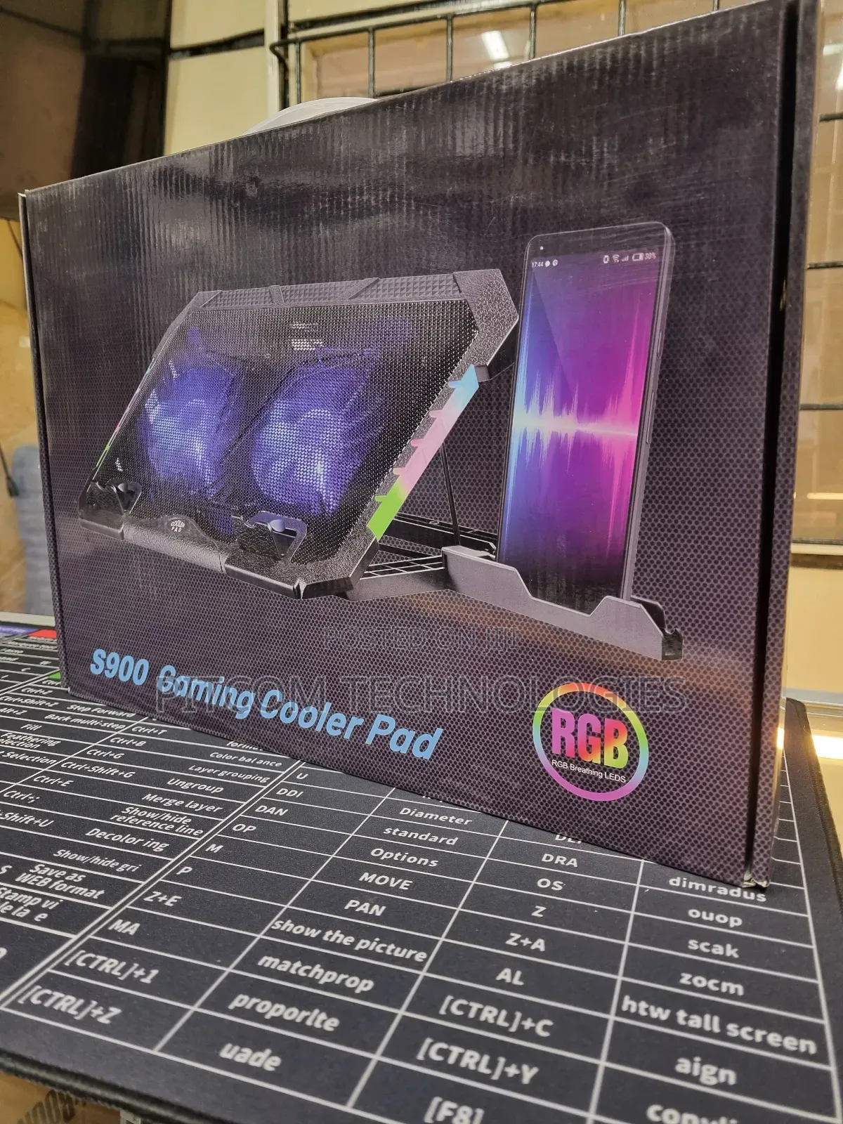 S900 Gaming Cooler Pad Stand