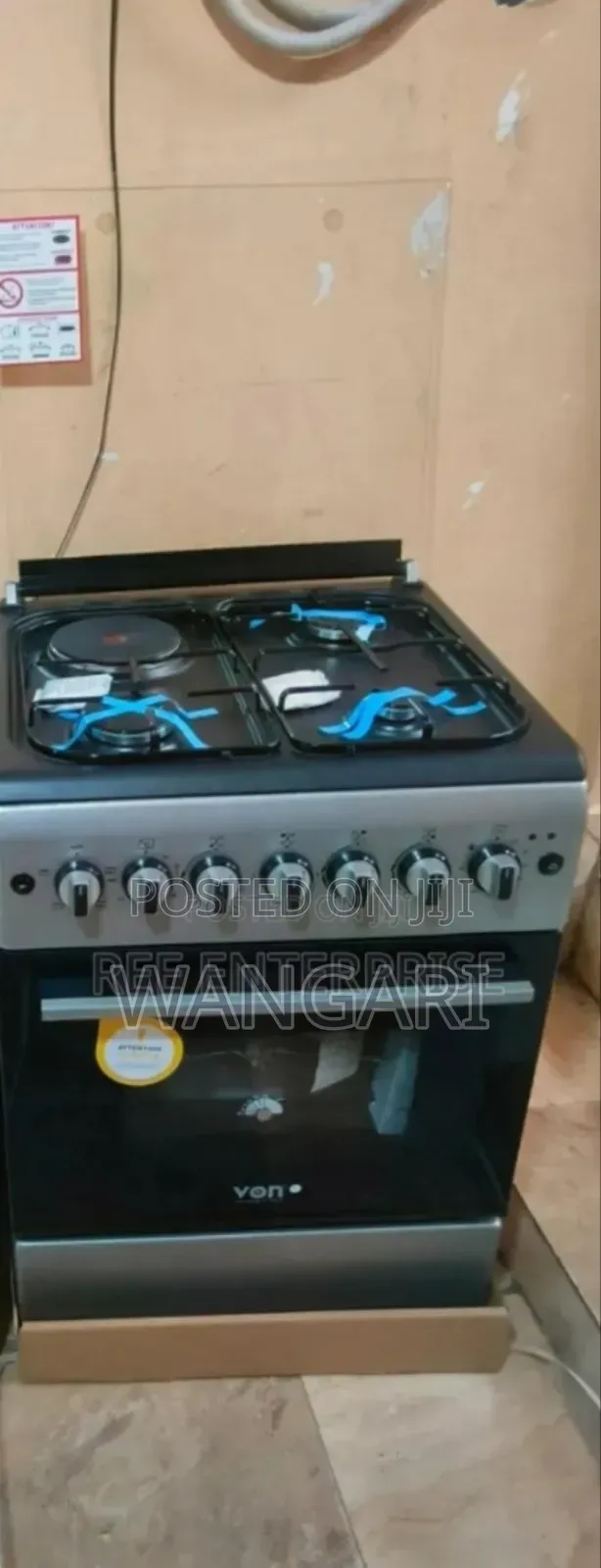 Pay on Delivery Von 58*58 3+1 Standing Cooker