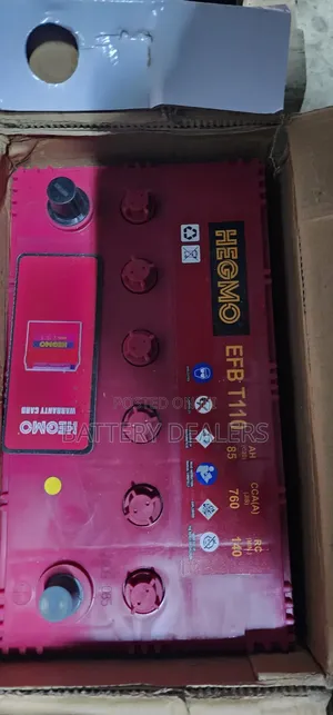 Hegmo Car Battery T110, Start Stop, Idle Stop, Istop Engine