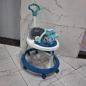 Round Adjustable Baby Walker Baby Girl