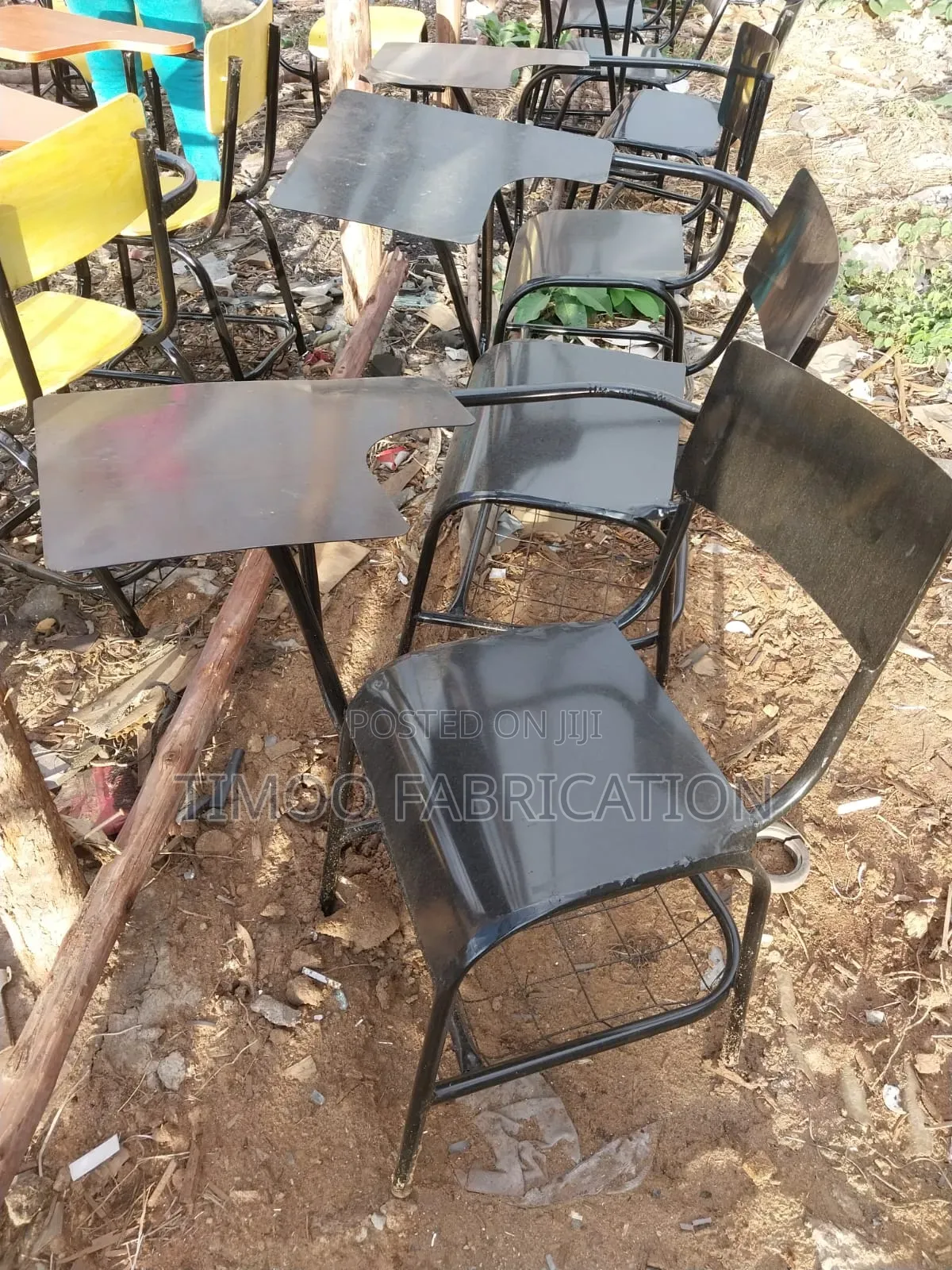 College Study Chairs With Quality Black Sheet
