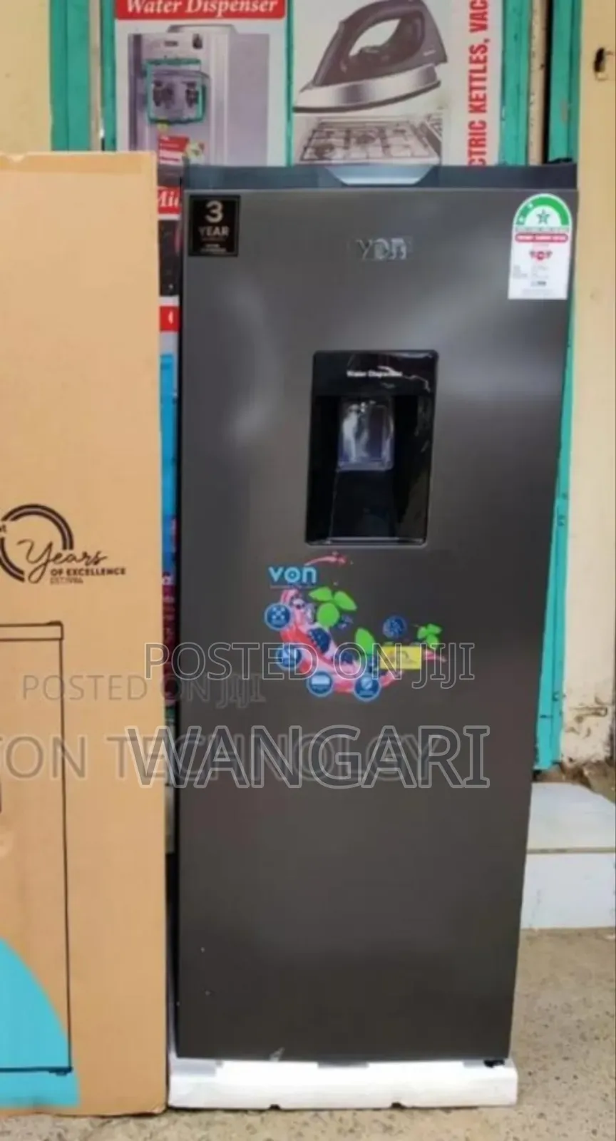 One Doored Von Single Door Fridge170l