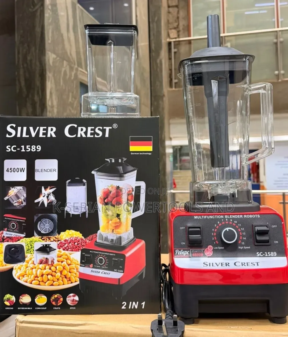 Silver Crest 4500w/ Professional Electric Heavy Duty Blender