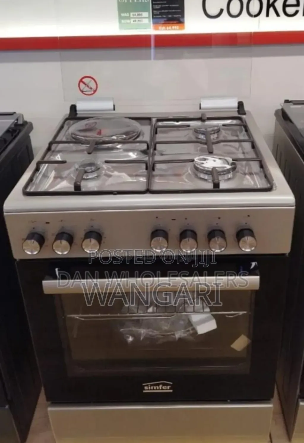 Original Von Simfer Von 60*60 Cooker. 3+1