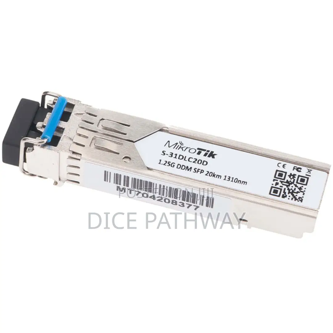 Mikrotik S-31dlc20d SFP (1.25g) Module 20km Single Mode