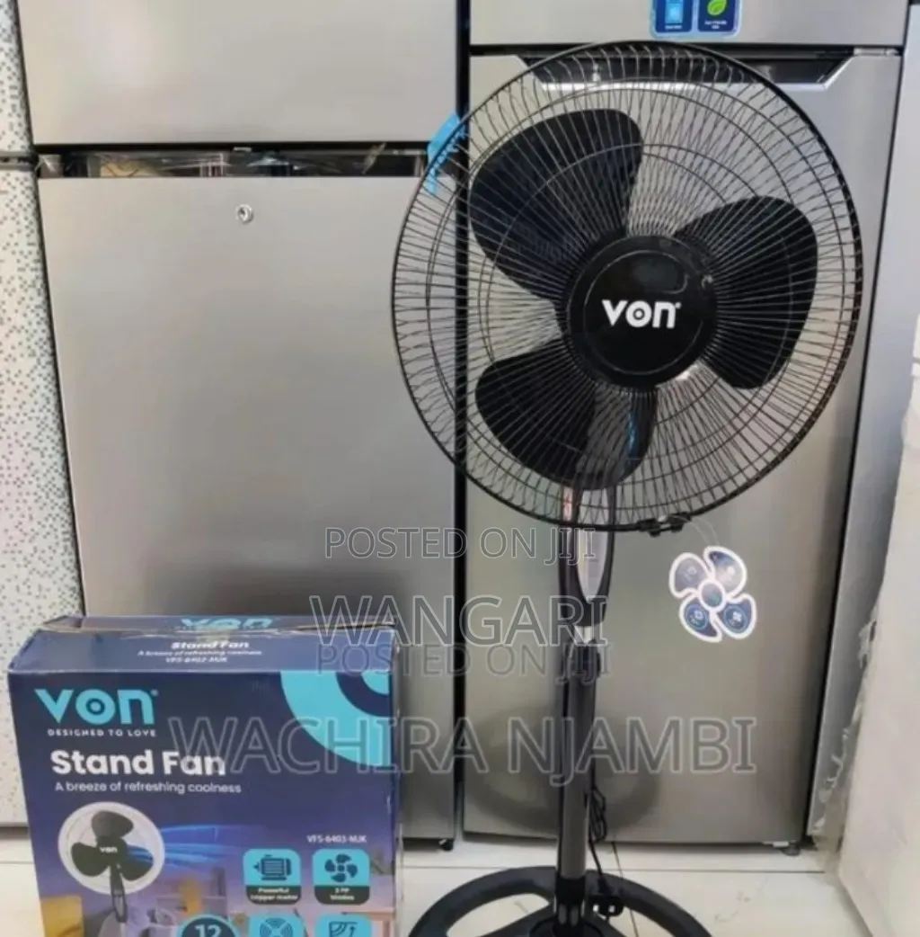 Assembled Von 16inches Stand Fan