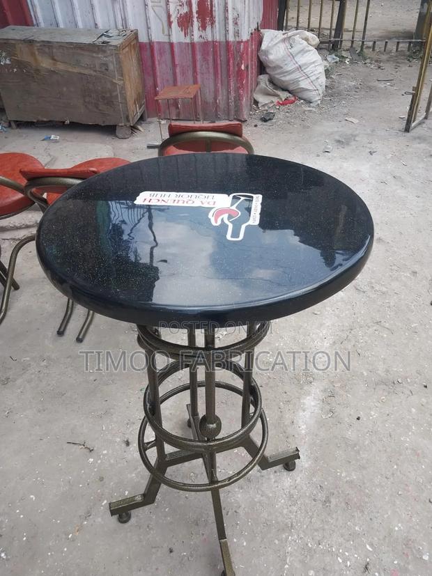 Restaurant Table With Logo - main view