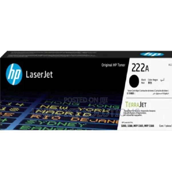 Hp 222a Black Original Laserjet Toner Cartridge - W2220a