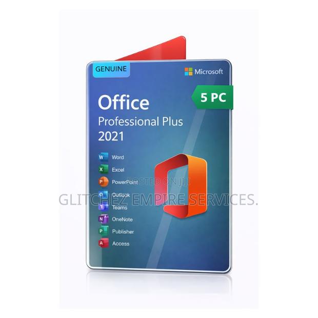 Microsoft Office 2021 Pro Plus Genuine Key (5 Pcs)