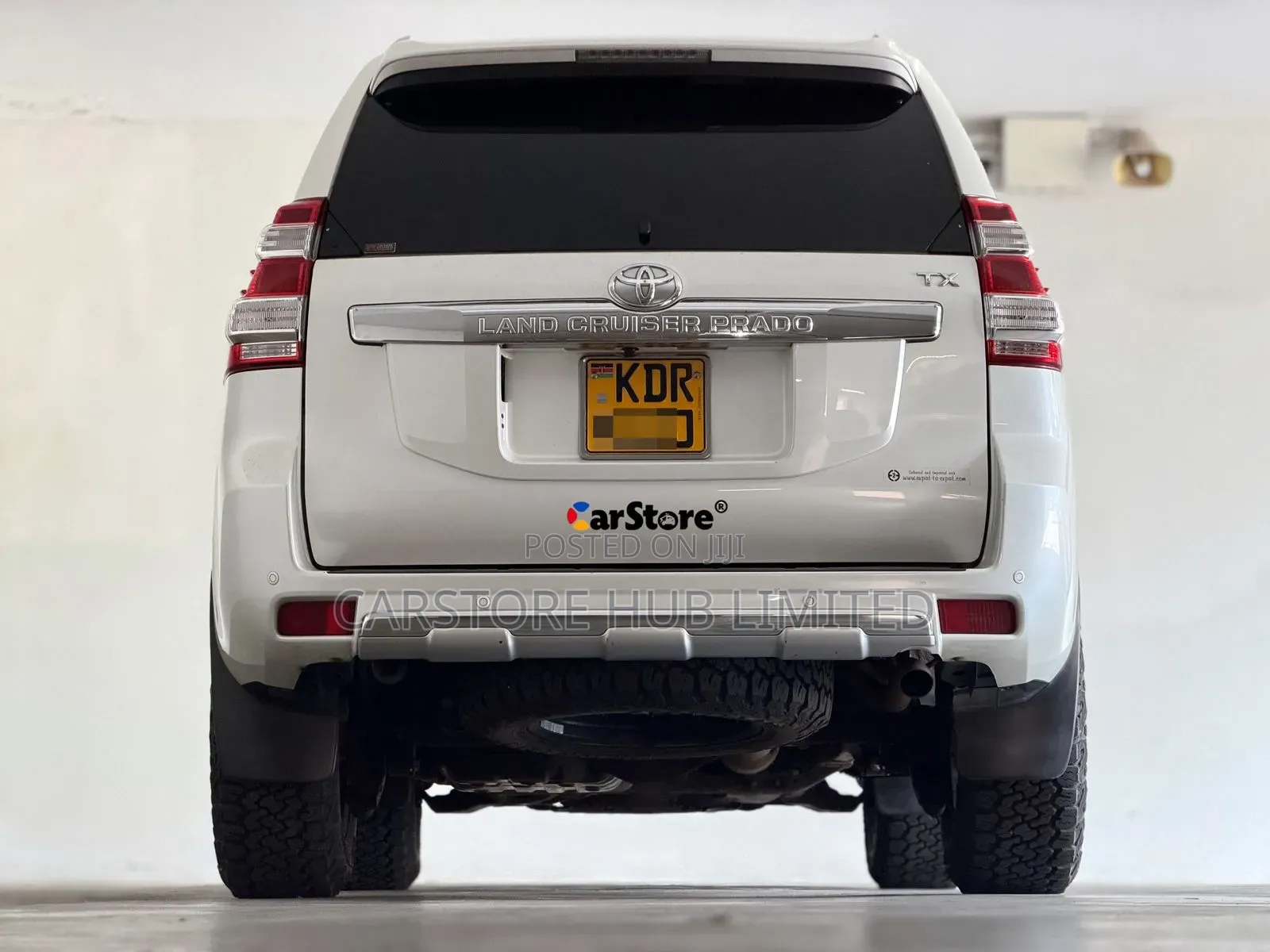 Toyota Land Cruiser Prado 2.8 2018 White