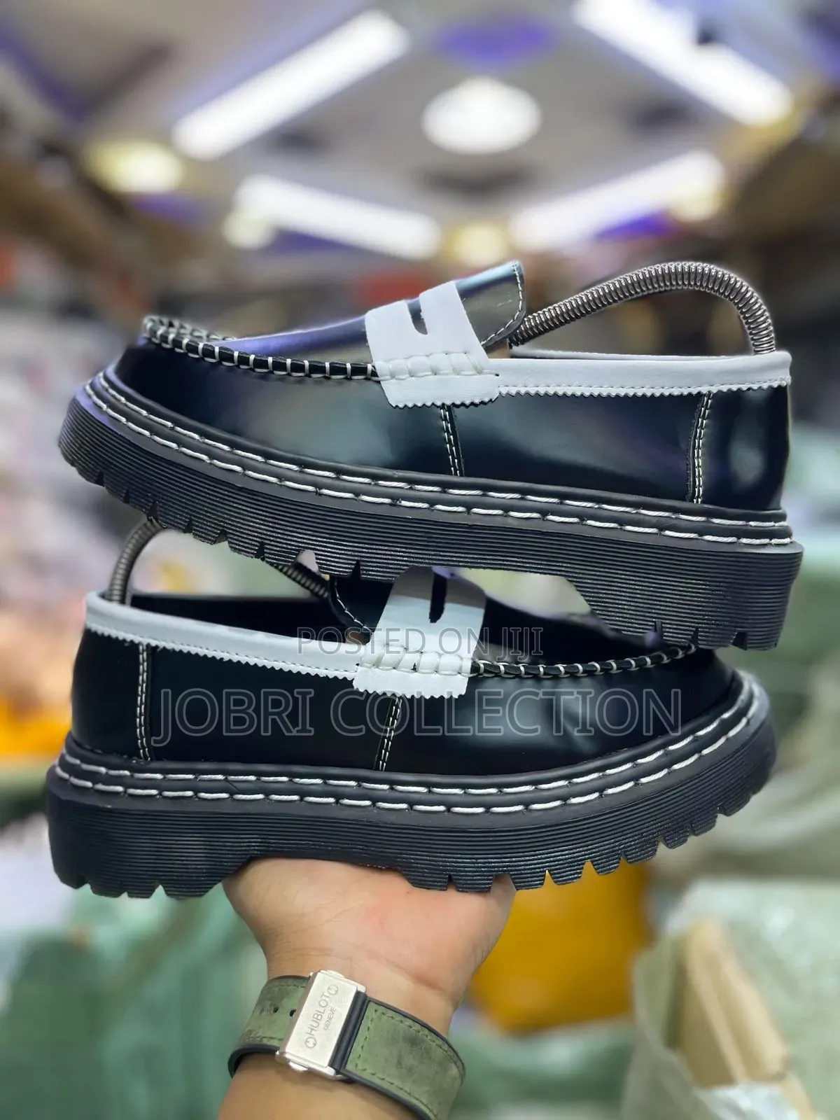 Rick Owens Dr Marten High Loafers