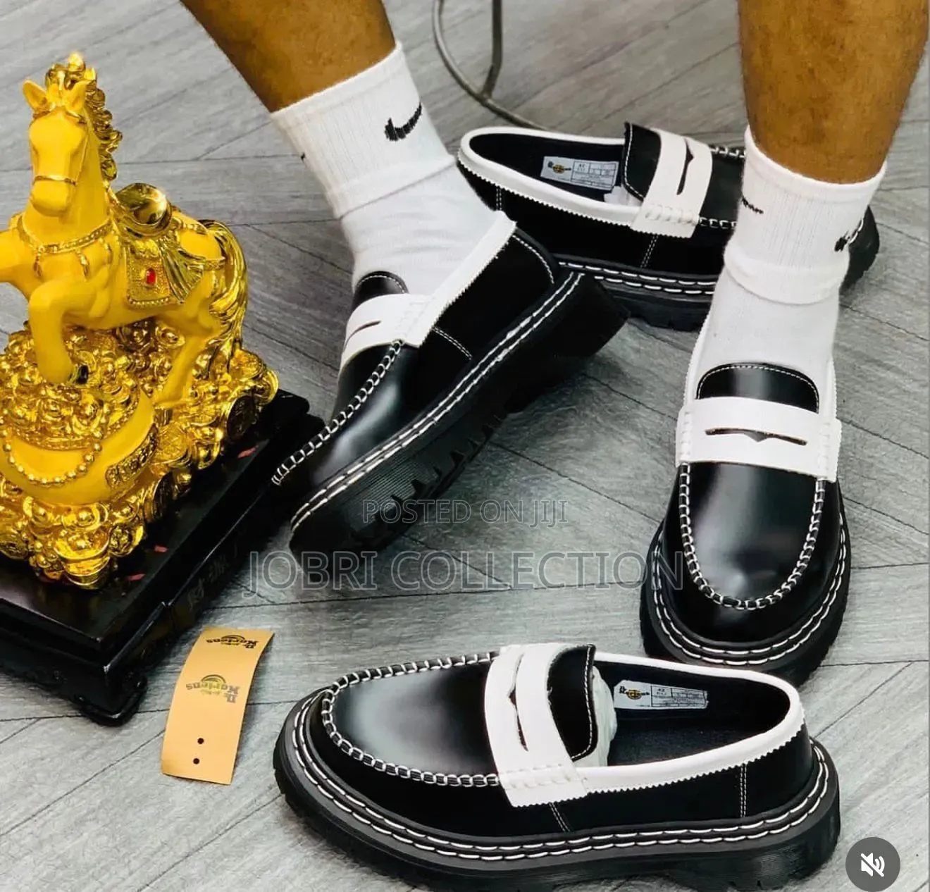 Rick Owens Dr Marten High Loafers