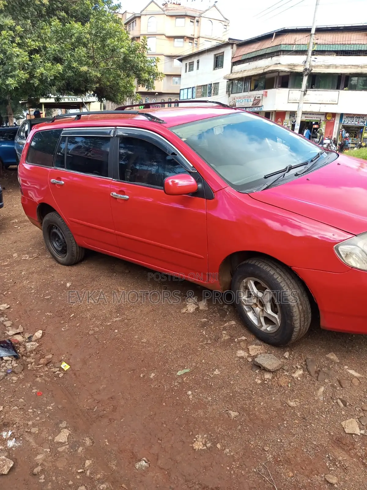Toyota Corolla Fielder 2004 Red