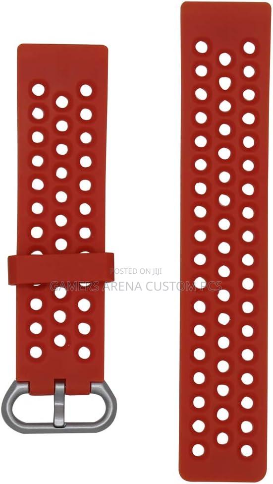 Fitbit Versa 2 Versa Lite Silicone Breathable Sport Wristbands Strap - thumbnail 7
