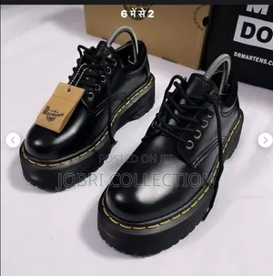 Rick Owens Dr Marten High Double Sole Shoes