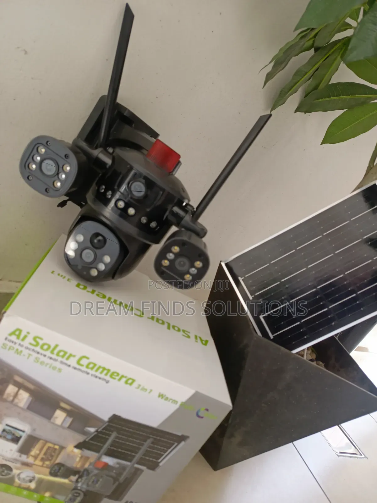 Real Time Remote Viewing Ai Solar Camera