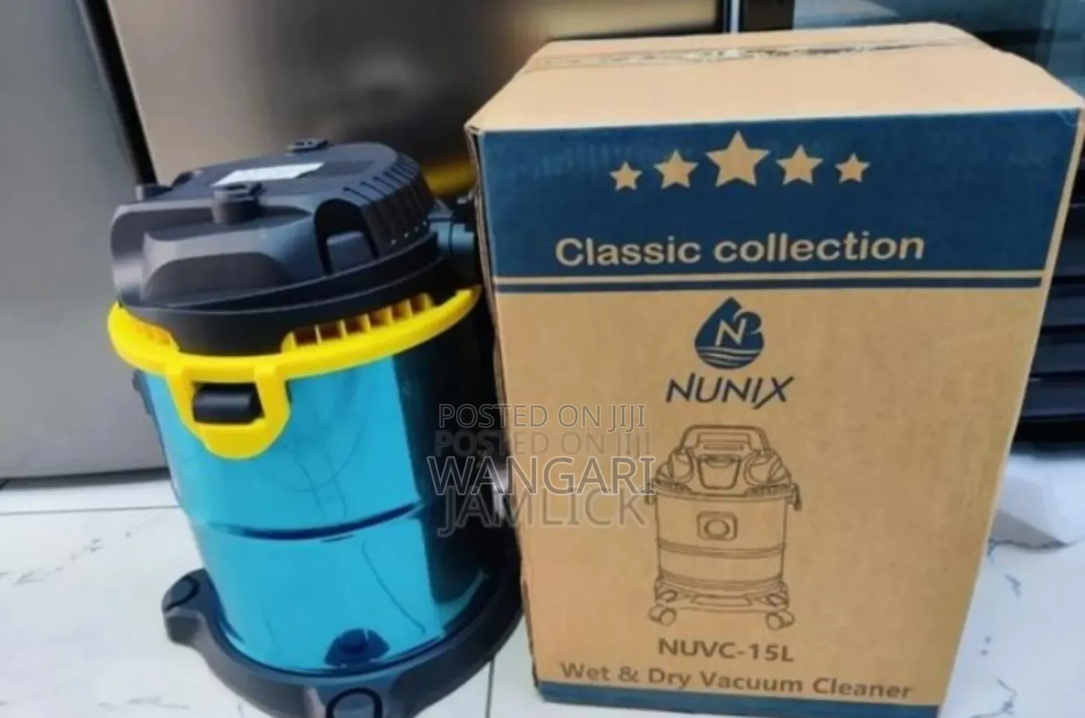 Pay on Delivery 15l Nunix Wet and Dry Vacuum Cleaner
