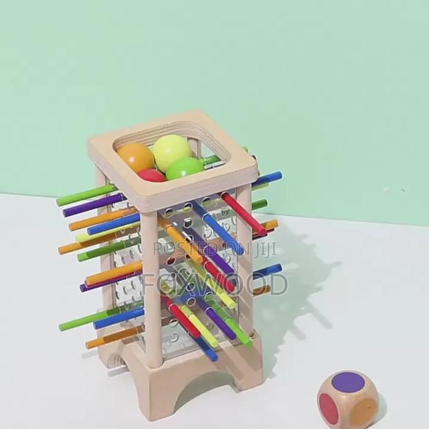 Montessori Wooden Stick Game, - thumbnail 5
