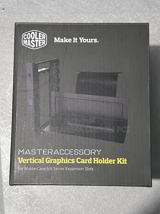Cooler Master Vertical Graphics Card Holder Kit With Riser Cable - main view
