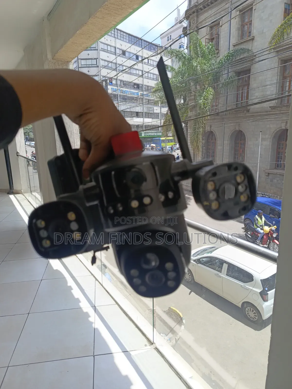 Remote Viewing Ai Solar Powered 3 in 1 Camera