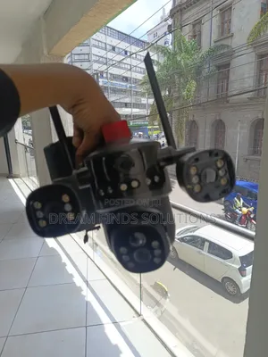 Remote Viewing Ai Solar Powered 3 in 1 Camera