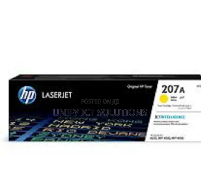 Hp 207a Yellow Original Laserjet Toner Cartridge - W2212a