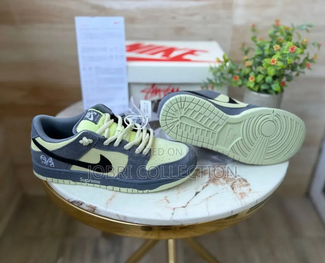 Nike Sb Dunk Low “Camper Green Supreme 94 “
Quality Leather Sneakers