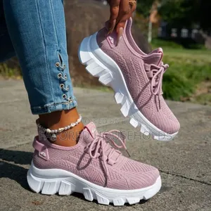 Double Sole Comfy Ladies Sneakers