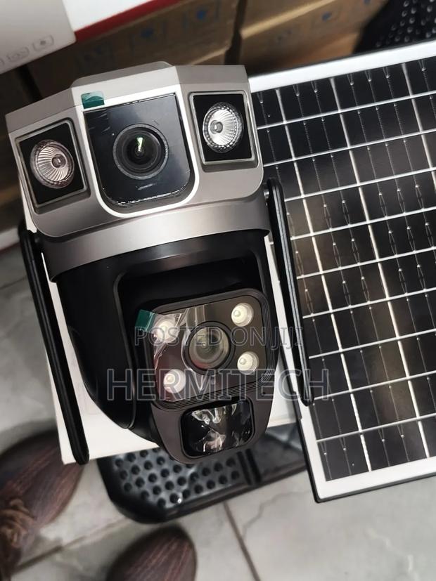 Dual Lens Wifi Model Solar Powered Supports Cloud Storage and Sd Card - thumbnail 2