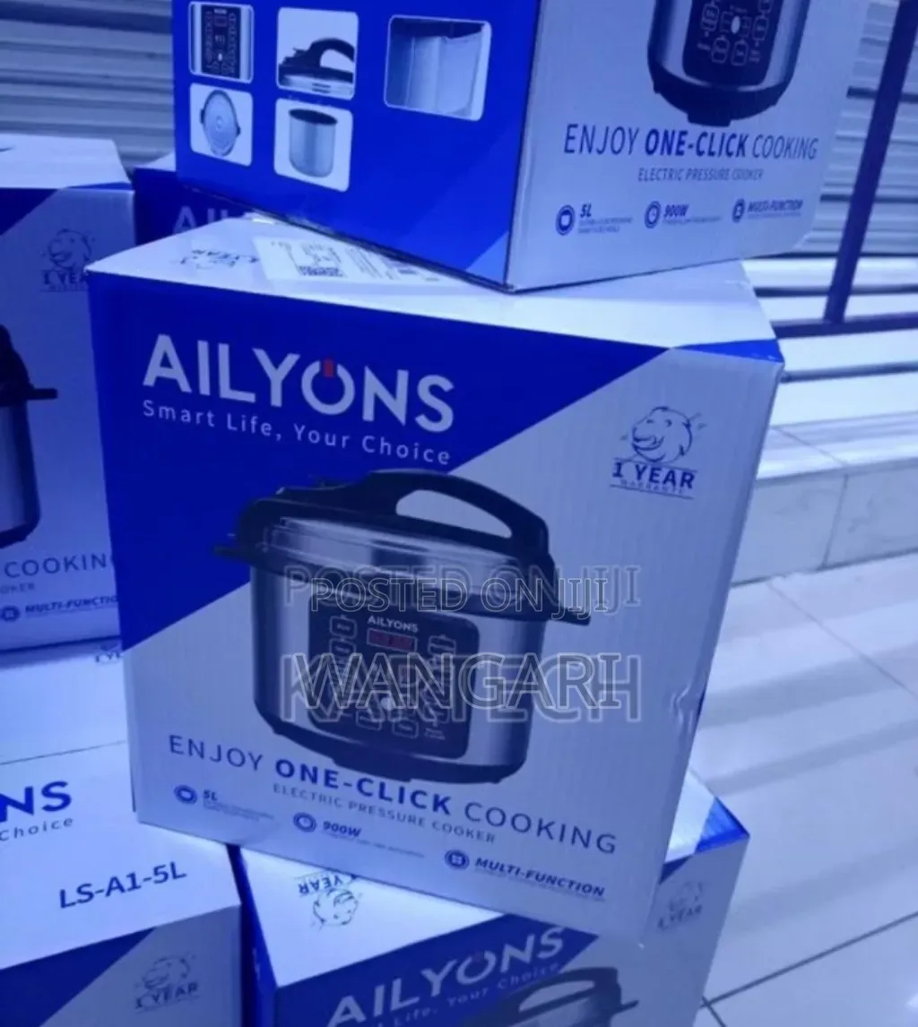 Bigger Capacity Ailyons 5l Pressure Cooker
