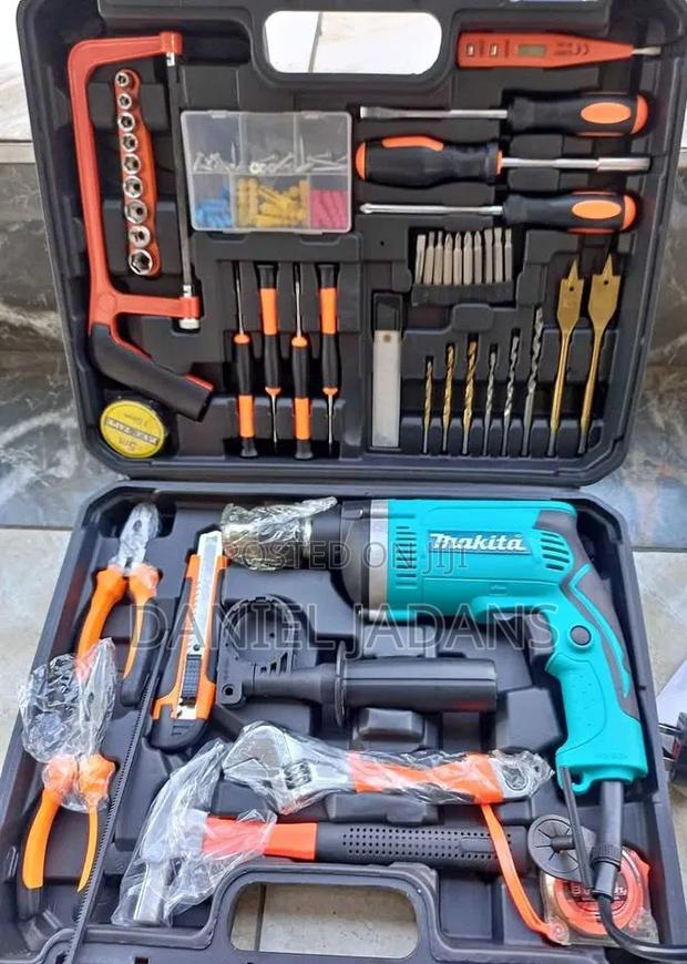 Brand New Quality/750w Makita Hammer Drill Set