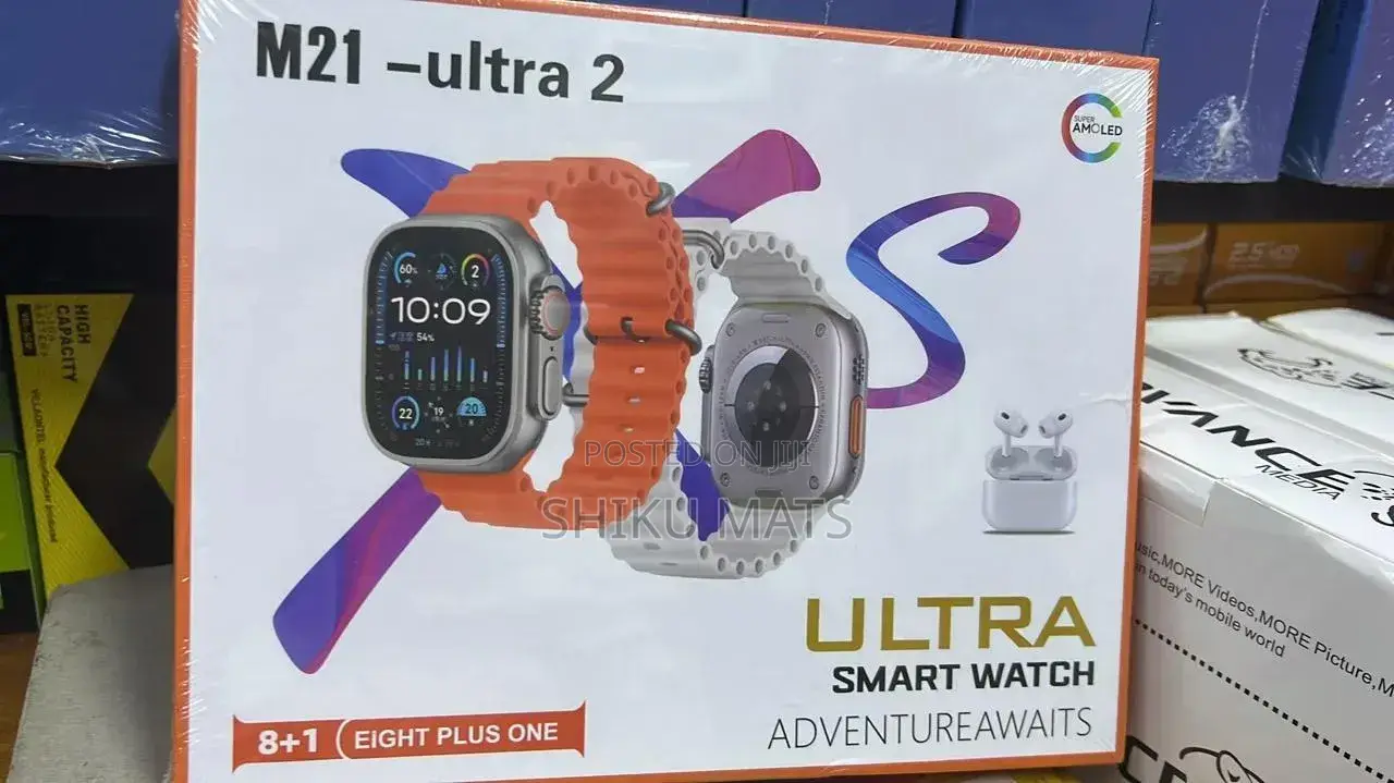M21-Ultra 2 Smart Watch – Bluetooth Watch-to-Phone Connectivity