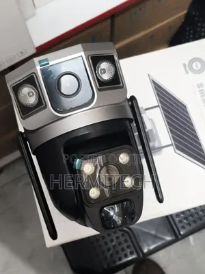 Outdoor Solar Camera Wifi Model Dual Lens CCTV