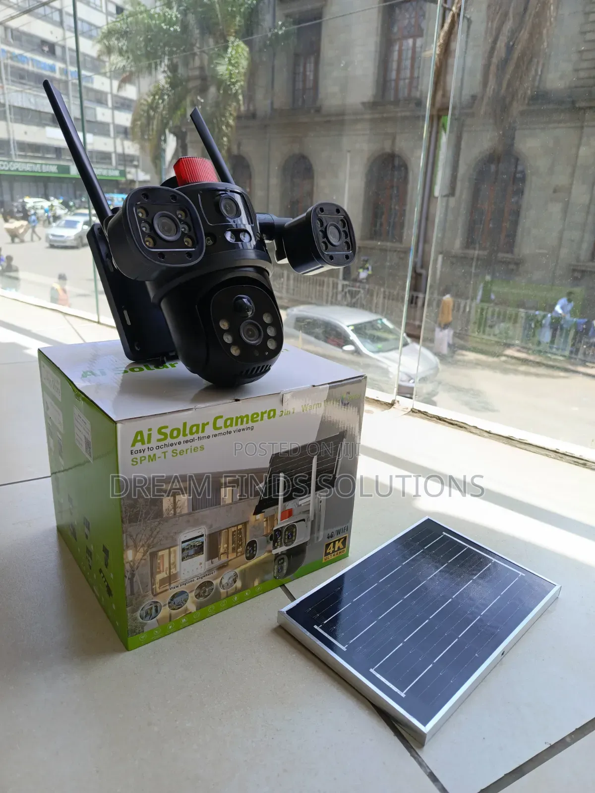 3600 Solar Powered CCTV Camera