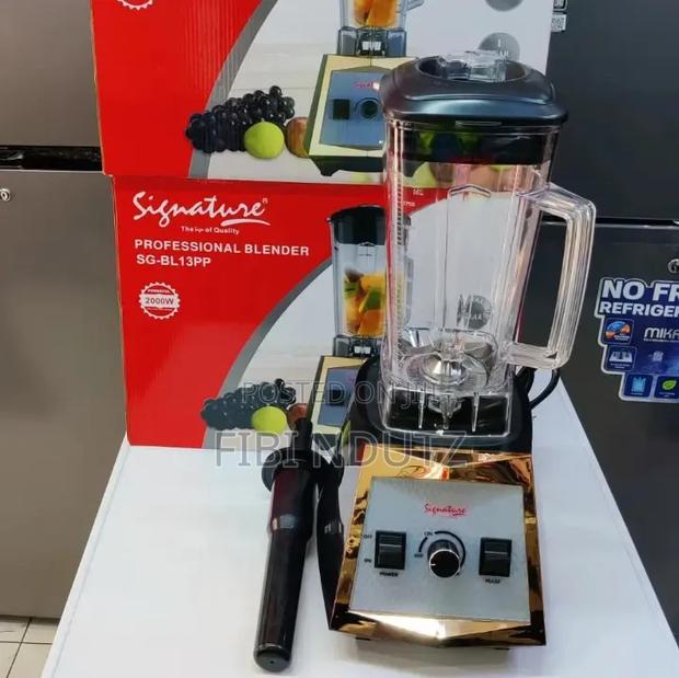 2l Commercial Signature Blender With 1jug and 2000w