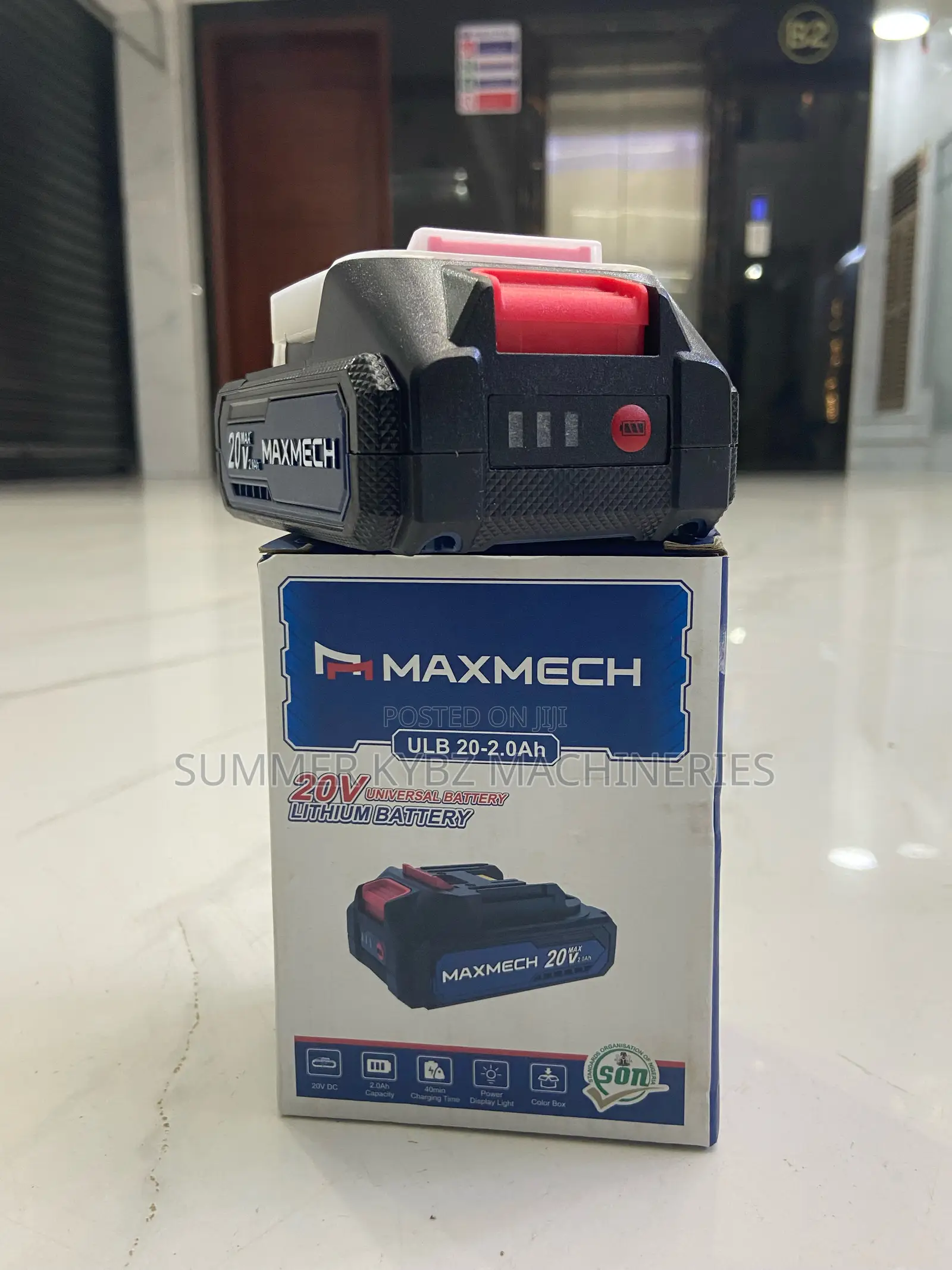 20v Maxmech Lithium Battery