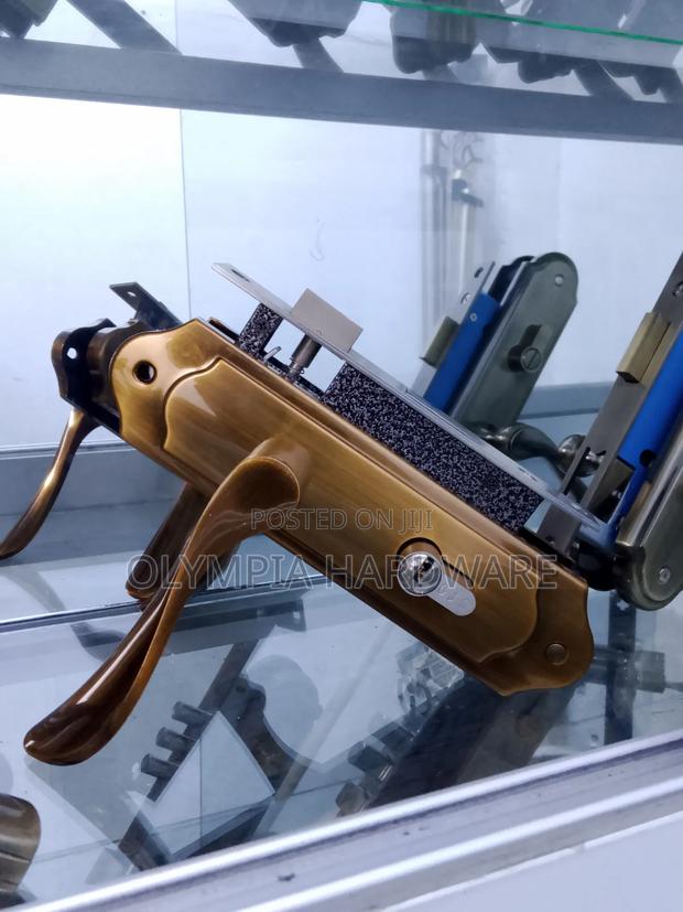 Copper/Gold G.J.S Door Lock - thumbnail 2