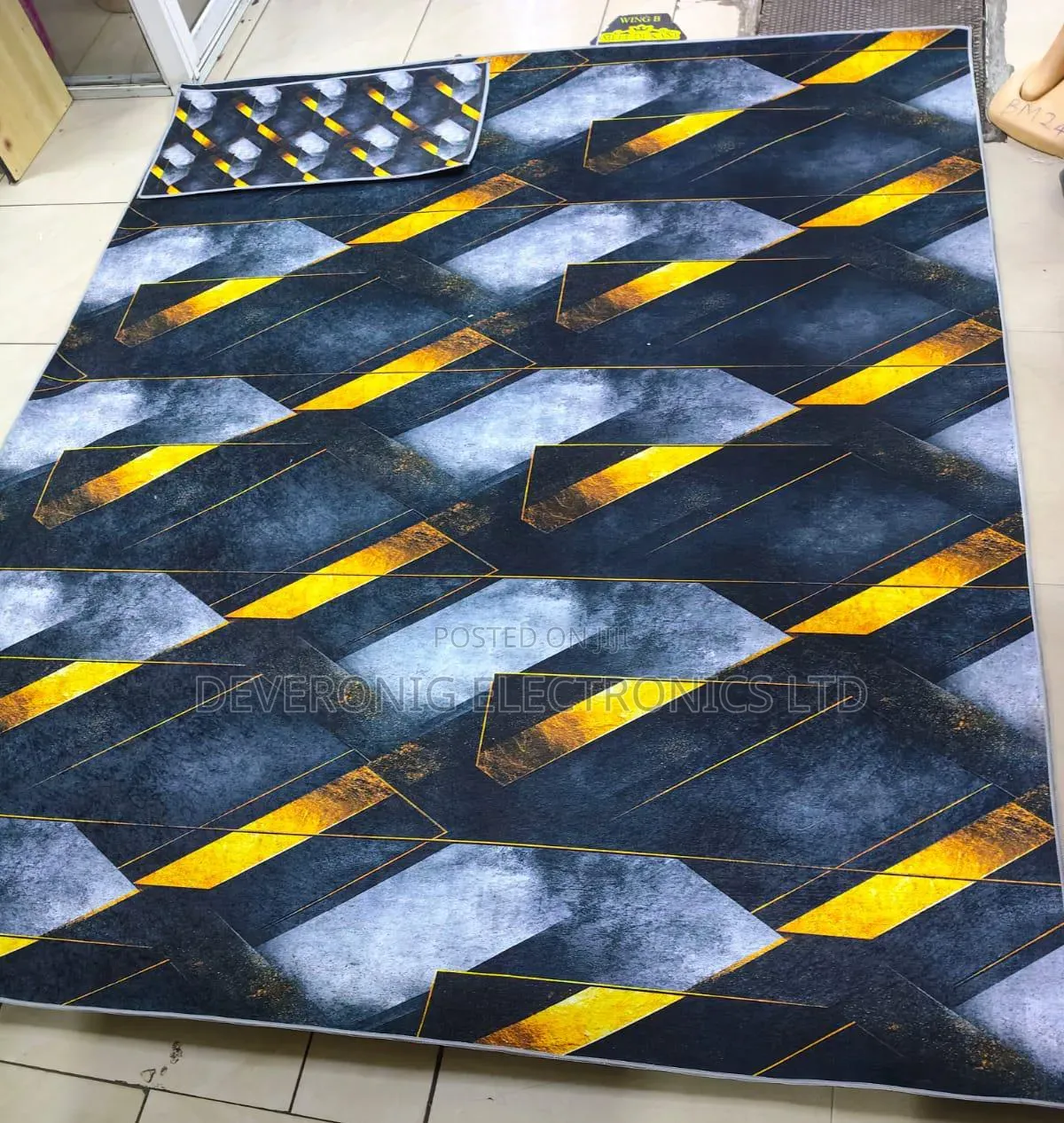  New In 
3d Carpets +Door Mat
Size 7*10