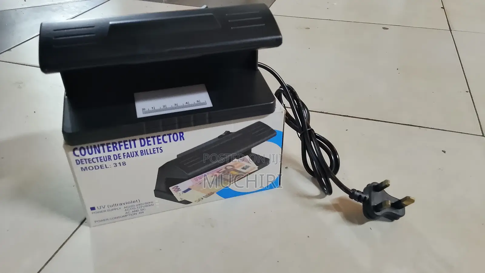 Reliable Currency Detector Machine for Retail and Offices