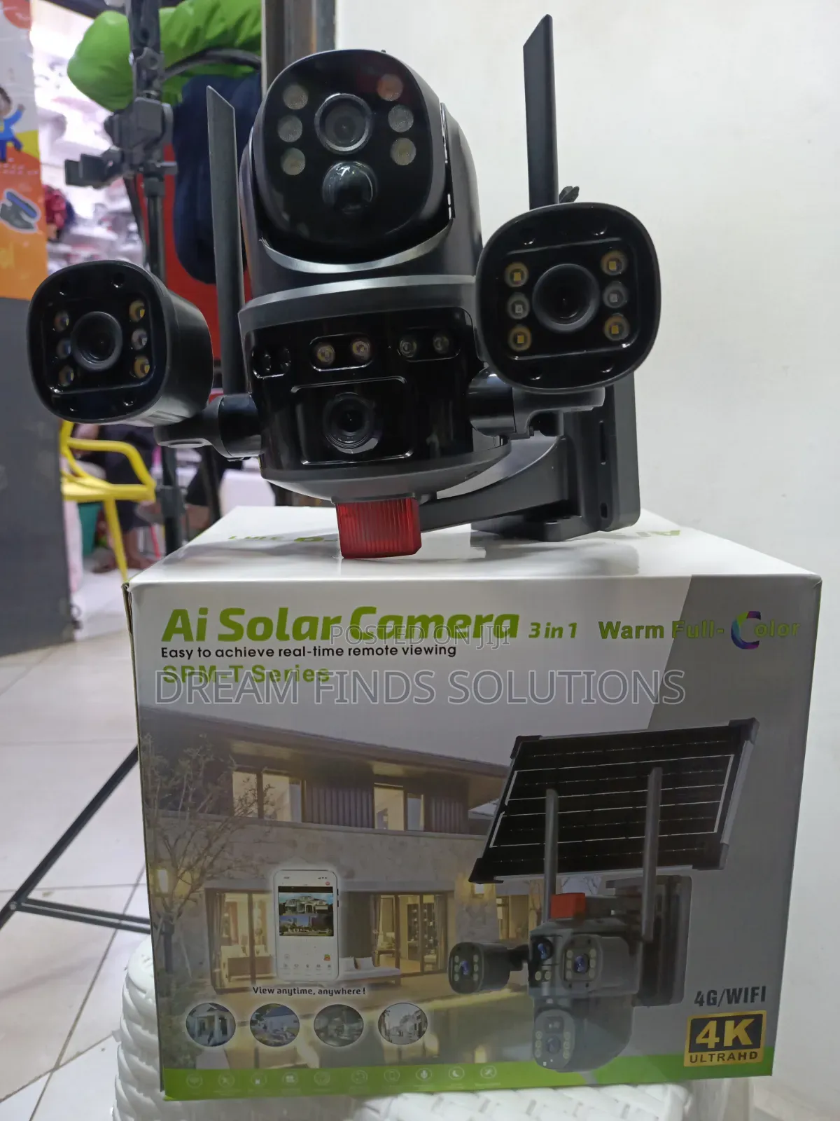Remote Viewing 3600 Solar Camera