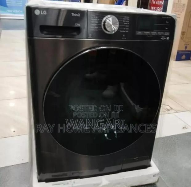 Colour Black Lg 12kgs Washing Machine Wash and Dry