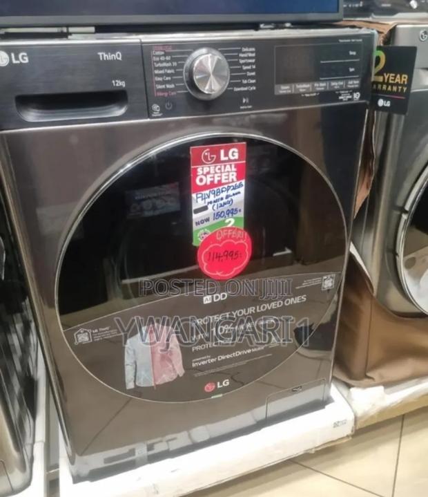 With 8kgs Dryer Lg 12kgs Washing Machine Wash and Dry