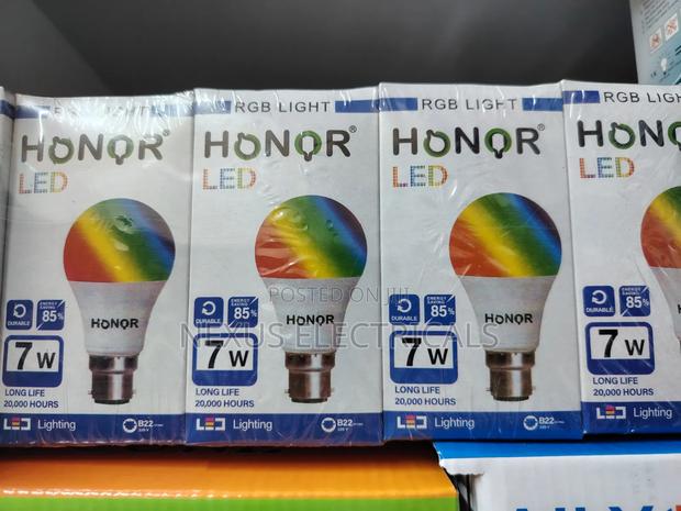 7 in 1 Bulb RGB Honor Bulb (10 Pcs)