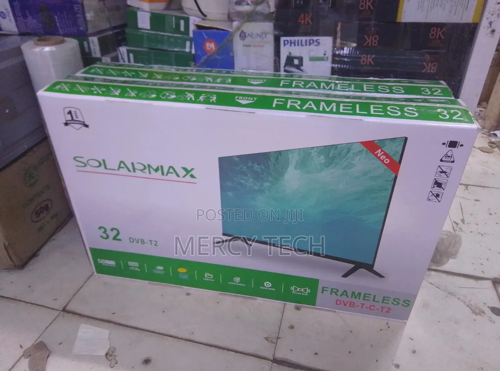 Solarmax 32-Inch Frameless Digital Television