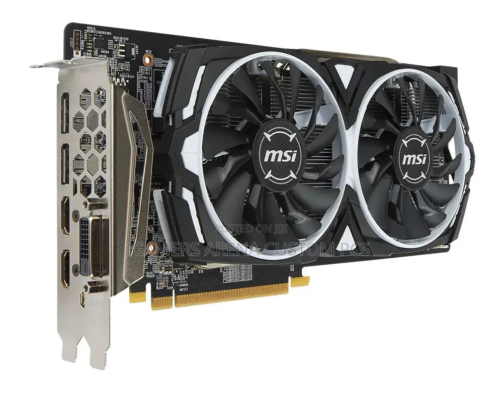 Msi Radeon Rx 580 8gb Gddr5 Graphics Card (Rx580armor8goc)