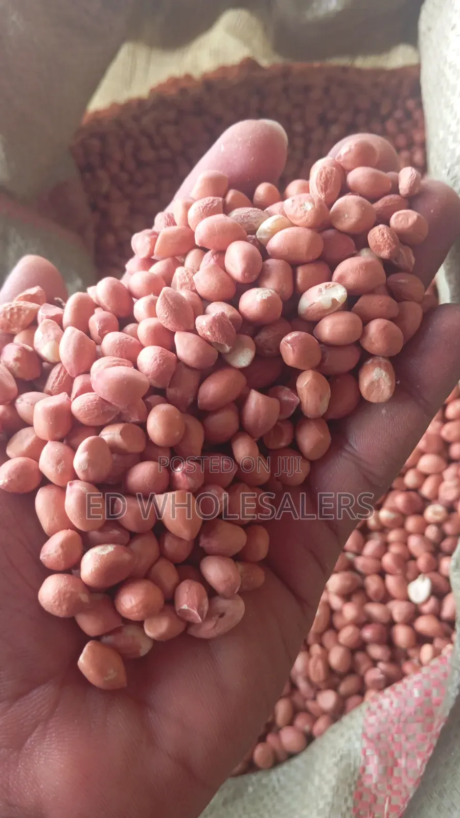 White Round Groundnuts/ Njugu
