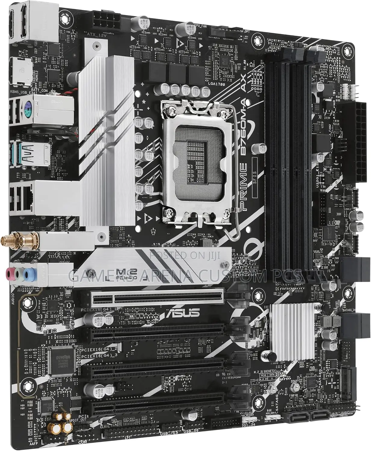 Asus Prime B760m-a Ax Intel Lga 1700 B760 Microatx Desktop Motherboard